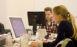Co-working in Studio 70 in Neukölln. Photo: Berlinow