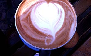 A milchkaffee from Double Eye in Berlin. Photo: Berlinow