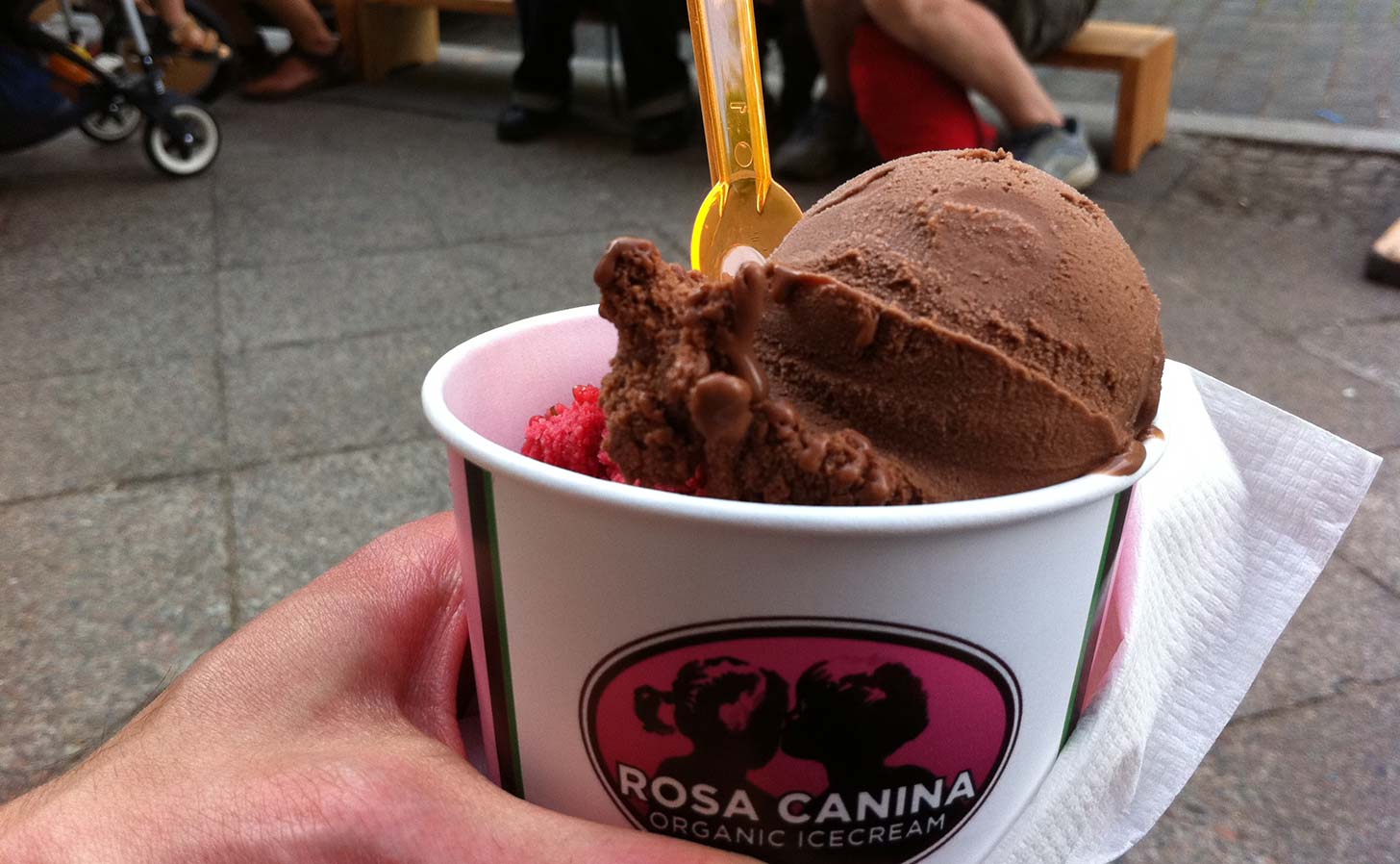 Rosa Canina ice cream, Berlin. Photo: Berlinow